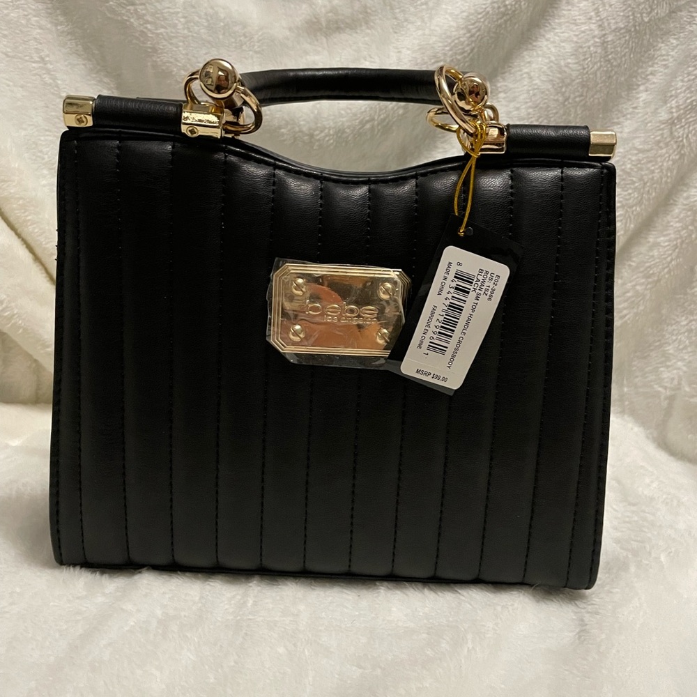 Bebe Rowan small top handle crossbody bag